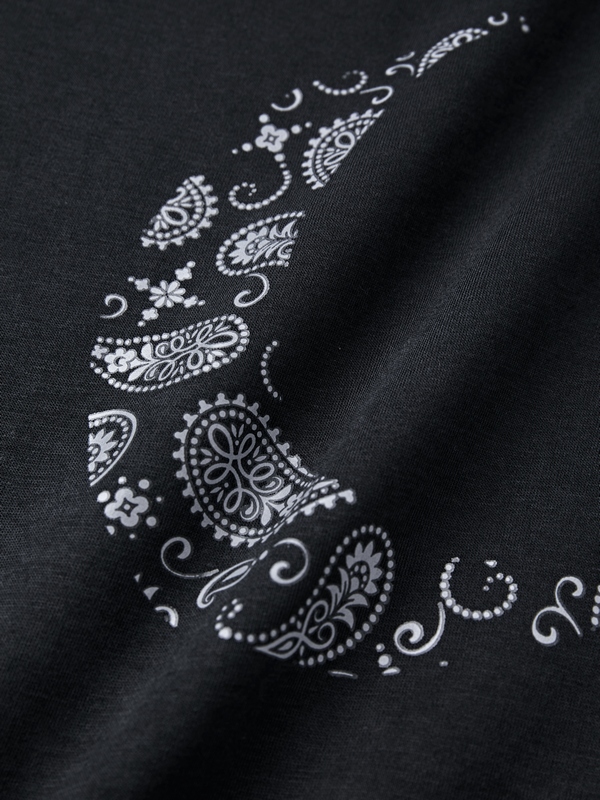Sudadera con estampado de forma de luna para hombre-3